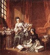 Francois Boucher The Milliner oil on canvas